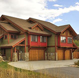 Tamarack four-plex-residence Steamboat Springs, CO. Designed by Jonathon Faulkner Architect